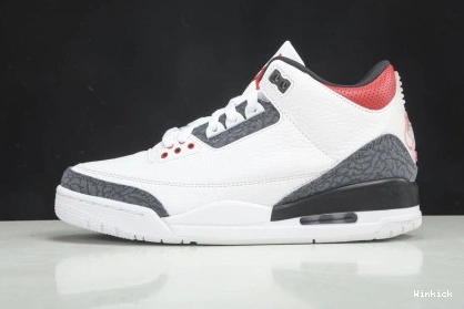 JORDAN RED（JANPAN VERSION） DENIM FIRE 3 AIR SE CZ6433-100 1002